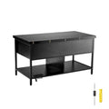 Lift Top Coffee Table, Rectangle Coffee Table with Extra Storage Pockets, Pop Up Coffee Table for Living Room