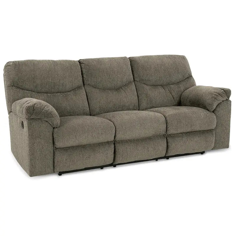 Dual Reclining Sofa with Stationary Middle Seat