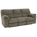 Dual Reclining Sofa with Stationary Middle Seat