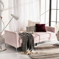 Contemporary Velvet Foldable Futon Bed